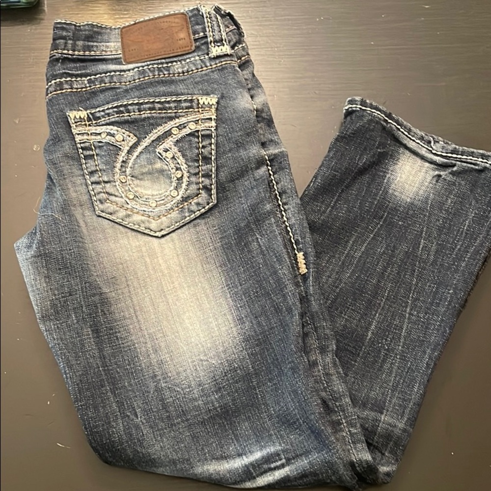 Big star cropped jeans